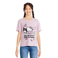 Hello Kitty And Friends Girls' Short Sleeve Tee