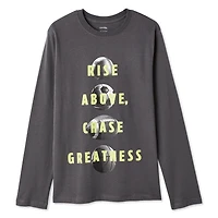 T-shirt à manches longues avec imprimé graphique George pour garçons