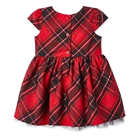 Robe à motif écossais George pour bébés filles