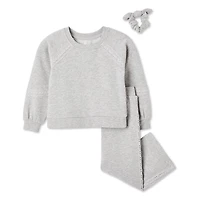 Ensemble 3 pièces en molleton Btween pour petites filles