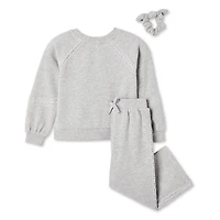 Ensemble 3 pièces en molleton Btween pour petites filles