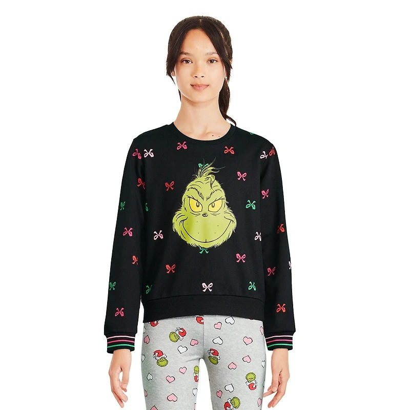 T-shirt à manches longues Le Grinch pour filles