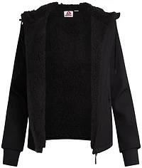 Reebok Women's Sherpa Lined Softshell Jacket with Hood