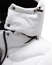 Reebok Womens' Adjustable Puffer Coat with Sherpa Lined Hood