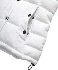 Reebok Womens' Adjustable Puffer Coat with Sherpa Lined Hood