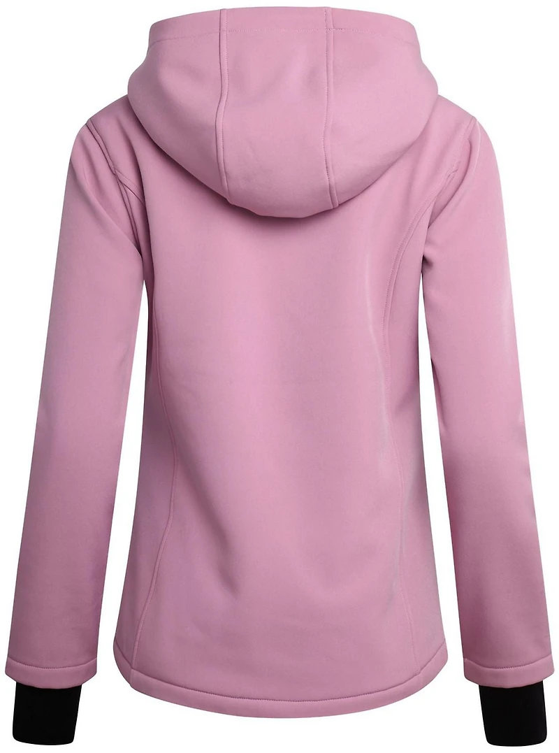 Reebok Women's Sherpa Lined Softshell Jacket with Hood