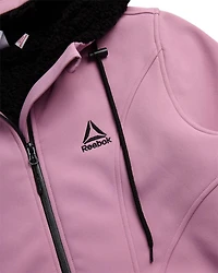 Reebok Women's Sherpa Lined Softshell Jacket with Hood