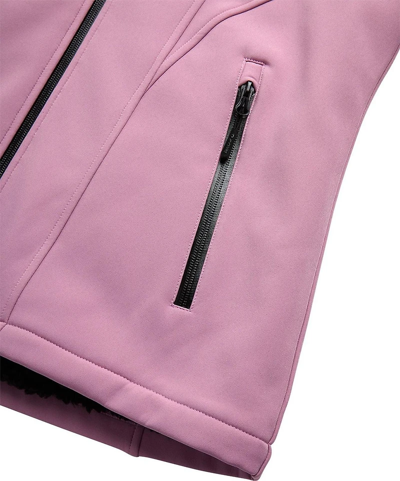 Veste softshell doublée Sherpa à capuche pour femmes Reebok