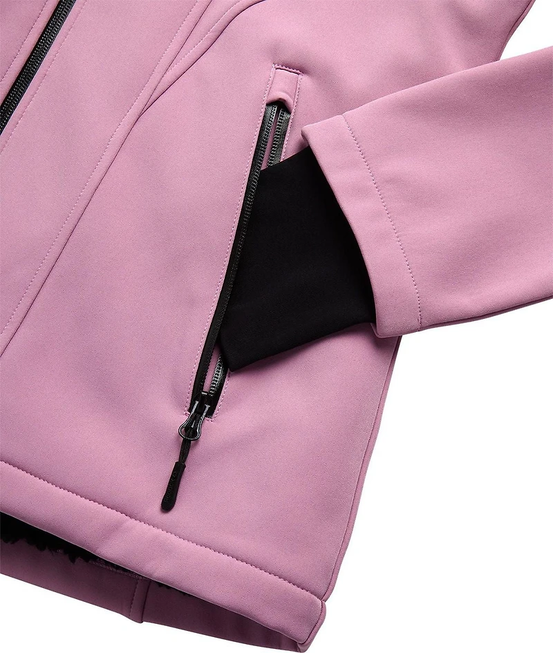 Reebok Women's Sherpa Lined Softshell Jacket with Hood