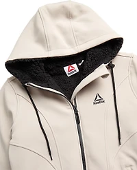 Veste softshell doublée Sherpa à capuche pour femmes Reebok