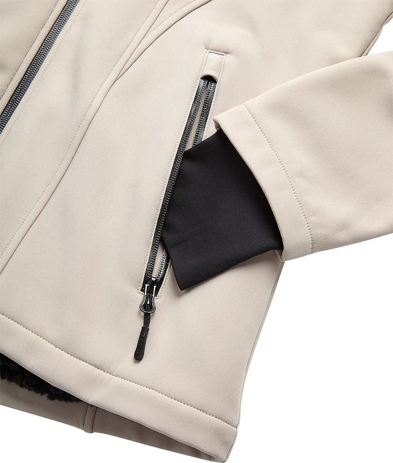 Veste softshell doublée Sherpa à capuche pour femmes Reebok