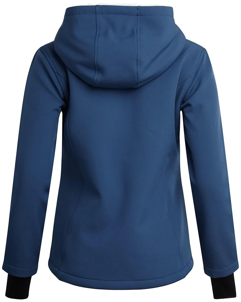 Veste softshell doublée Sherpa à capuche pour femmes Reebok