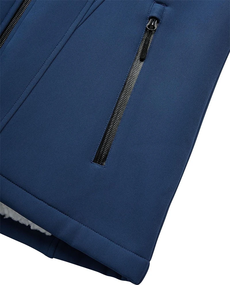 Veste softshell doublée Sherpa à capuche pour femmes Reebok