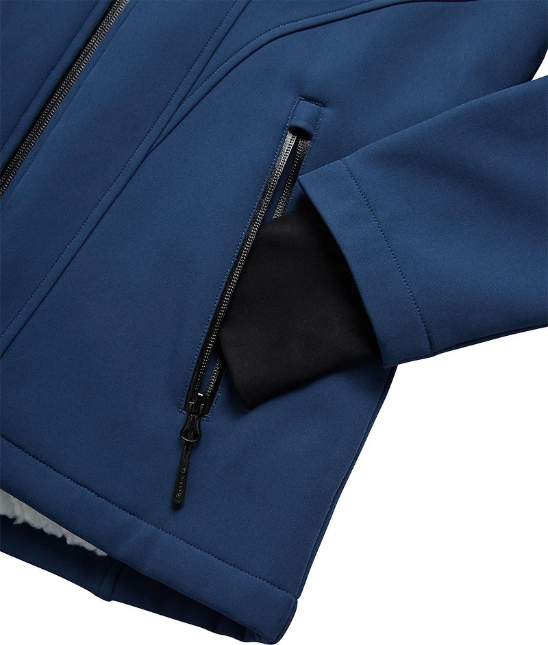 Veste softshell doublée Sherpa à capuche pour femmes Reebok