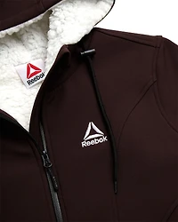 Reebok Women's Sherpa Lined Softshell Jacket with Hood