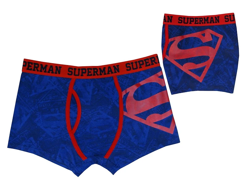 Sous-vêtements Caleçons boxeurs de compression Superman pour hommes
