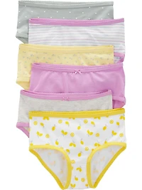 Lot de 6 culottes Hipster pour fille Carter's Child of Mine