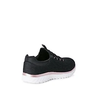 Athletic Works Women's Dolly Sneakers, Wide Width Sizes 6-10