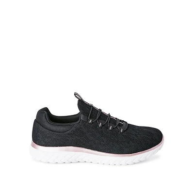 Athletic Works Women's Dolly Sneakers, Wide Width Sizes 6-10