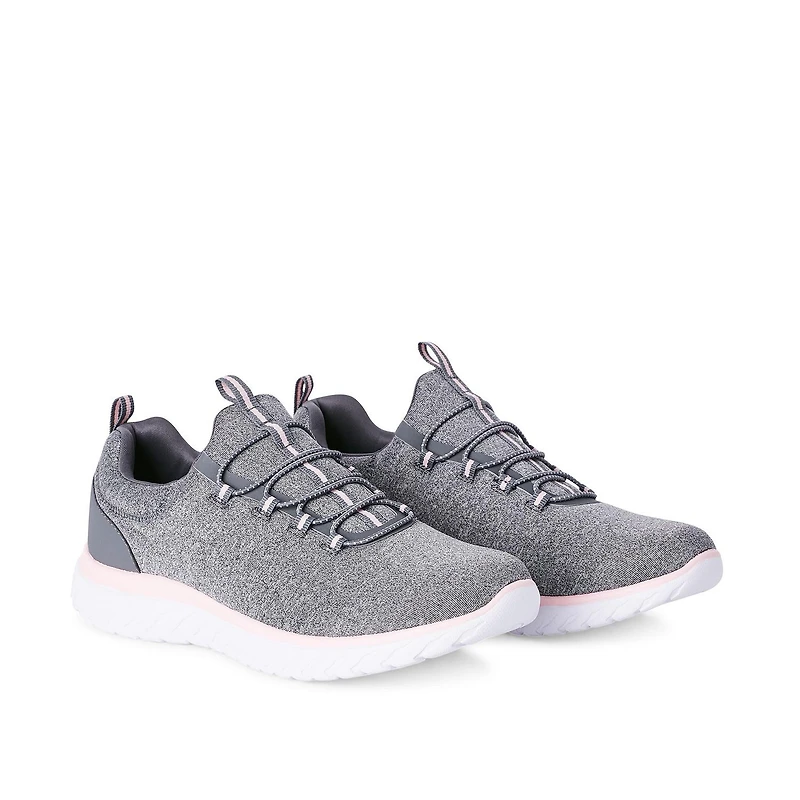 Athletic Works Women's Dolly Sneakers, Wide Width Sizes 6-10