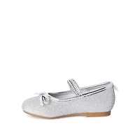 Ballerines à talon plat Cora George pour petites filles Pointures 5-10