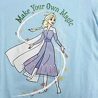 Disney Frozen 2 Filles Elsa Own Magic T-shirt à manches courtes