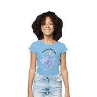 Disney Frozen 2 Filles Elsa Own Magic T-shirt à manches courtes