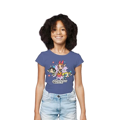 Powerpuff Girls Power Burst T-Shirt Manche Courte