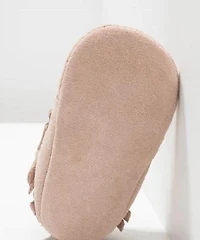 MoccasinZ Botte Pom Pom Rose