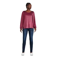 George Women's Shimmery High-Low Top