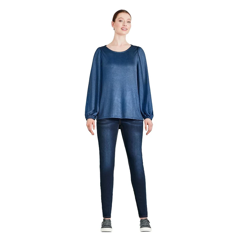 George Women's Shimmery High-Low Top