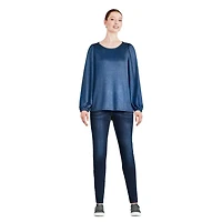 George Women's Shimmery High-Low Top