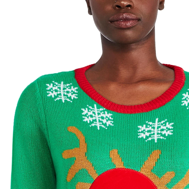 George Women's Reindeer Sweater