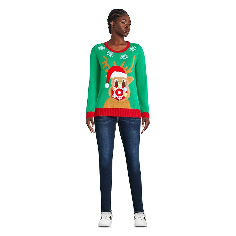 George Women's Reindeer Sweater