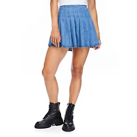 No Boundaries Women's Pleated Skirt