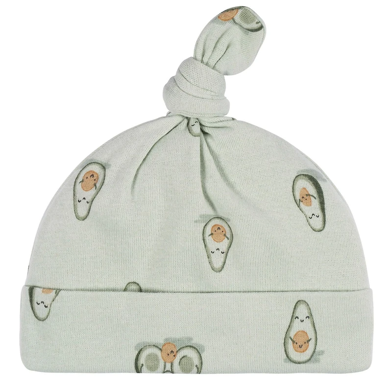Gerber 3-Piece Baby Cap, Shirt & Footed Pant Set