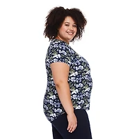 T-shirt à encolure dégagée George Plus pour femmes