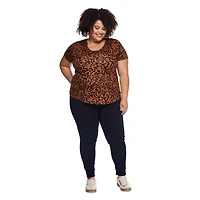 George Women's Plus Scoop Neckline Tee