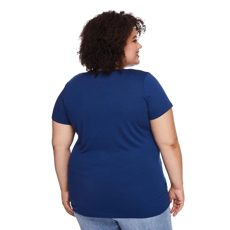George Women's Plus V-Neckline Tee