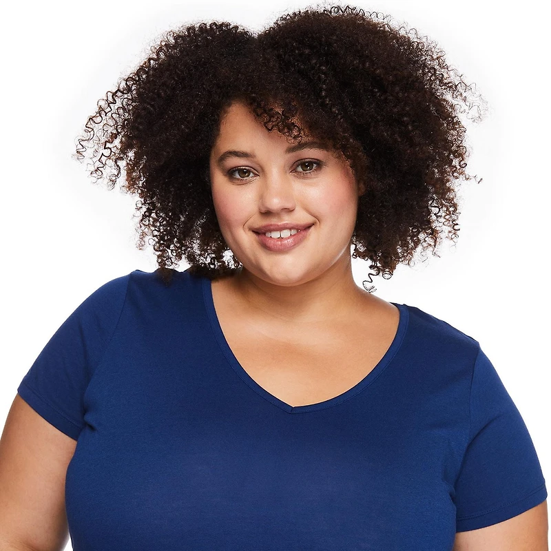 George Women's Plus V-Neckline Tee