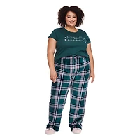 George Women's Plus Plush Pajama Pant