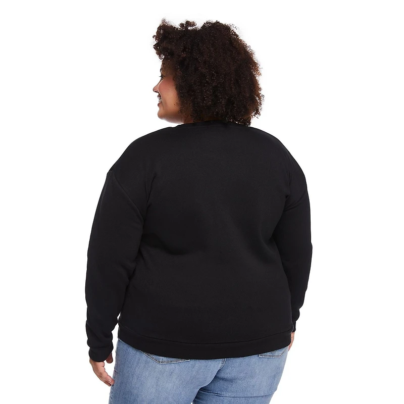 Chandail de Noël en molleton George Plus pour femmes Tailles 1X-4X