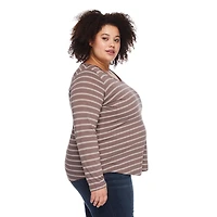 George Women's Plus V-Neckline Tee