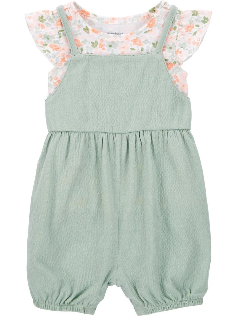 Ensemble short IG Carter's Child of Mine - Sauge Floral