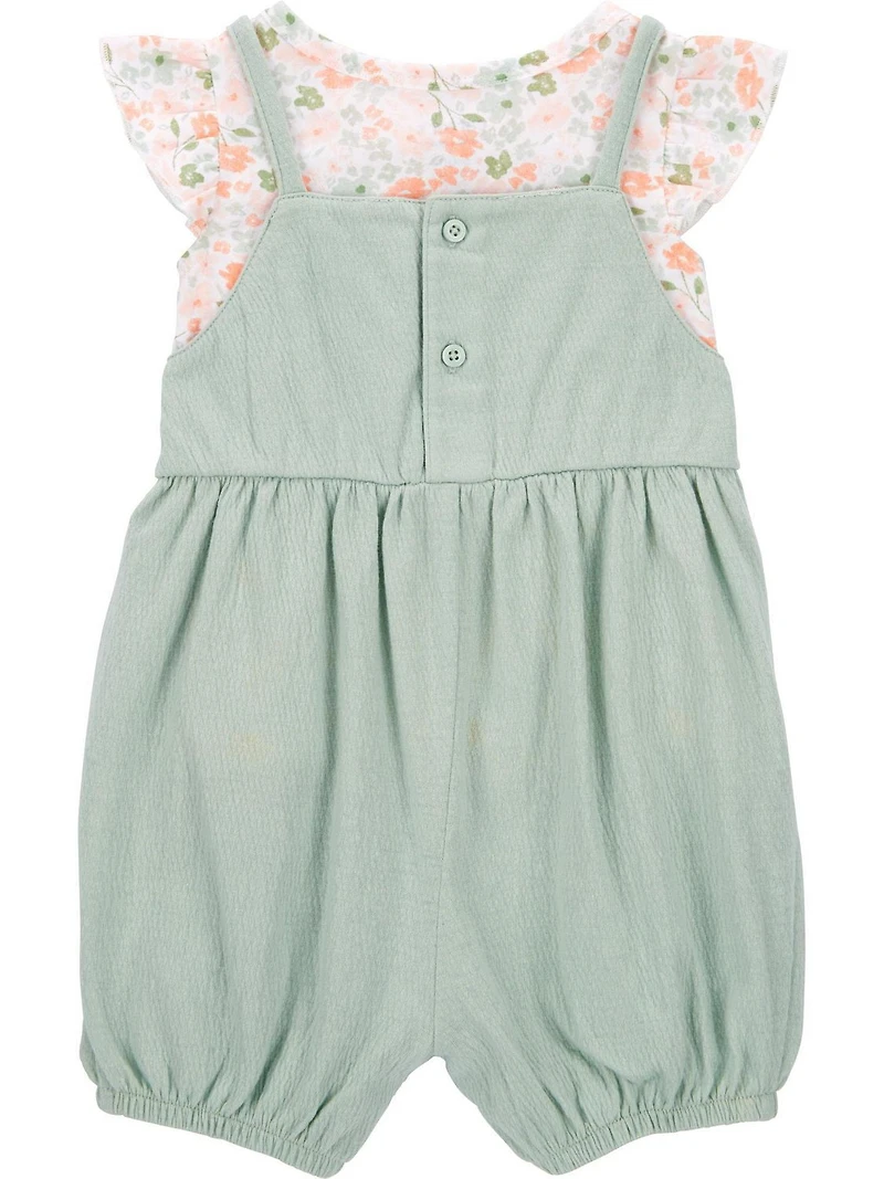 Ensemble short IG Carter's Child of Mine - Sauge Floral