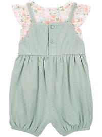 Ensemble short IG Carter's Child of Mine - Sauge Floral