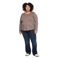 George Women's Plus V-Neckline Tee