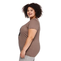 George Women's Plus V-Neckline Tee