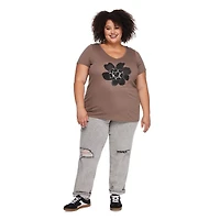George Women's Plus V-Neckline Tee