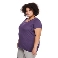 George Women's Plus V-Neckline Tee